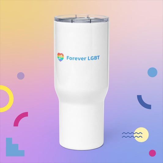 Forever LGBT Travel Mug with Handle
