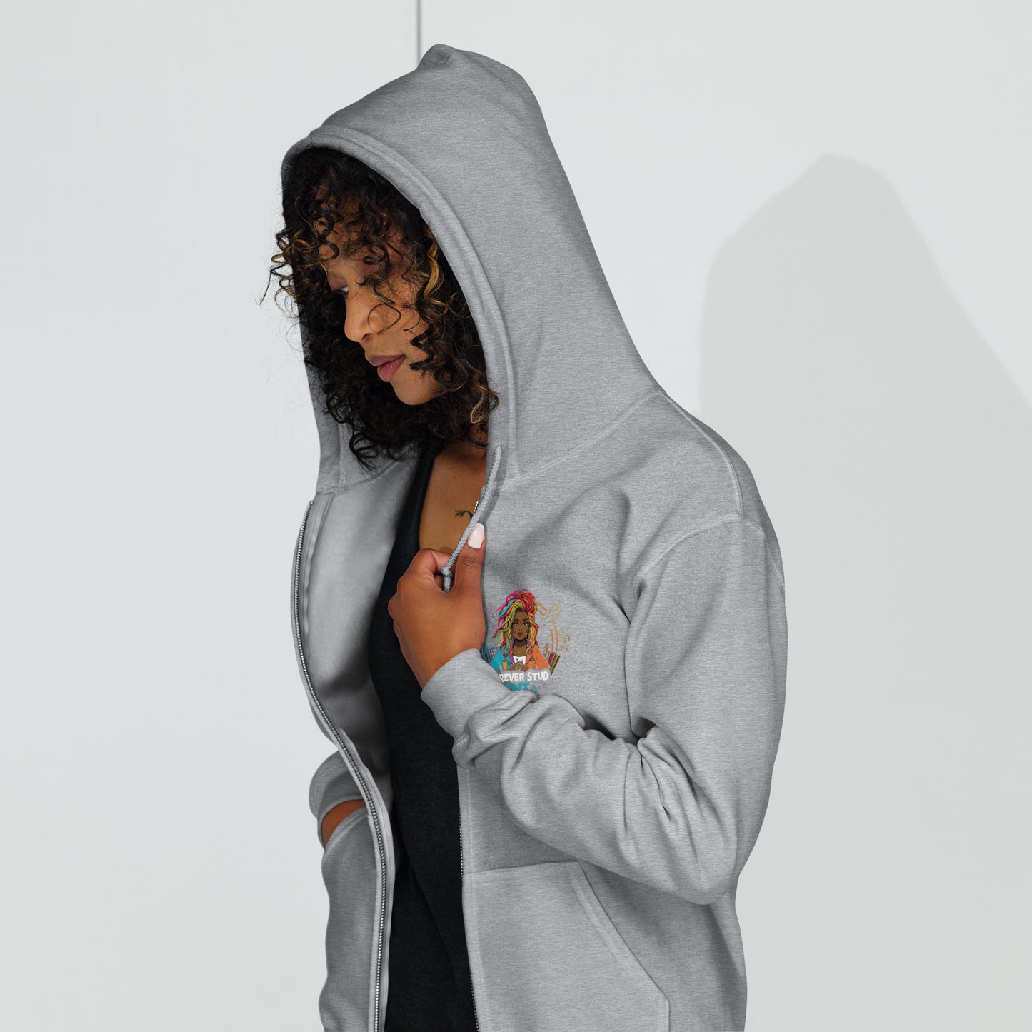 Forever Stud Ent. Zipped Hoodie